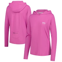 Women's FootJoy Pink FedEx St. Jude Championship Temposeries Pullover Hoodie