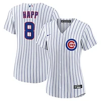 Women's Nike Ian Happ White Chicago Cubs Home Replica Jersey