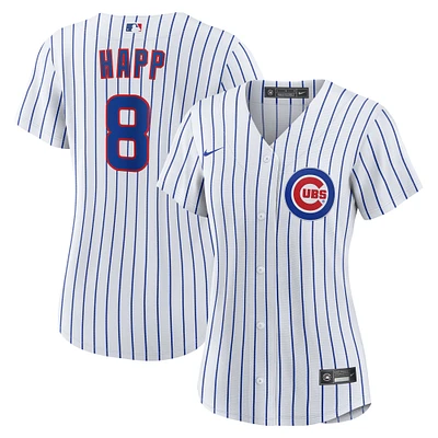 Women's Nike Ian Happ White Chicago Cubs Home Replica Jersey