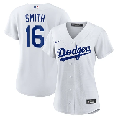 Women's Nike Will Smith White Los Angeles Dodgers Home Replica Jersey