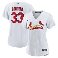 Women's Nike Brendan Donovan White St. Louis Cardinals Home Replica Jersey