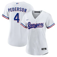 Women's Nike Joc Pederson White Texas Rangers Home Replica Jersey