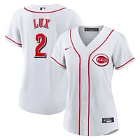 Women's Nike Gavin Lux White Cincinnati Reds Home Replica Jersey