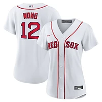 Women's Nike Connor Wong White Boston Red Sox Home Replica Jersey