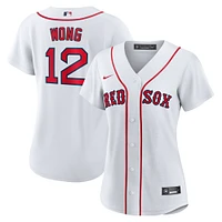 Women's Nike Connor Wong White Boston Red Sox Home Replica Jersey