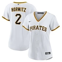 Women's Nike Spencer Horwitz White Pittsburgh Pirates Home Replica Jersey