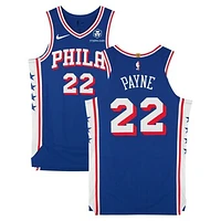 Cameron Payne Philadelphia 76ers Player-Issued #22 Royal Nike Jersey from the 2023-24 NBA Season - Size 46+4