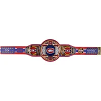 Cole Caufield Montreal Canadiens Autographed WWE Legacy Title Belt with "Goal Caufield" Inscription - Limited Edition #5/5