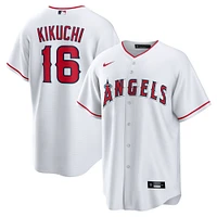 Men's Nike Yusei Kikuchi White Los Angeles Angels Home Replica Jersey