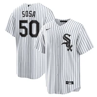 Men's Nike Lenyn Sosa White Chicago Sox Home Replica Jersey