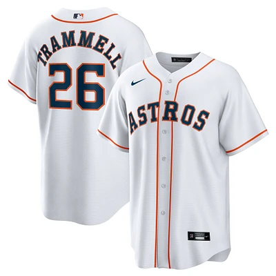 Men's Nike Taylor Trammell White Houston Astros Home Replica Jersey