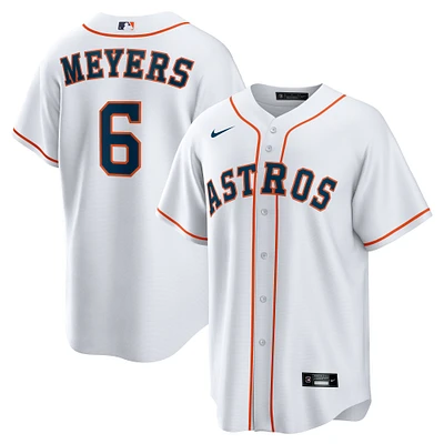 Men's Nike Jake Meyers White Houston Astros Home Replica Jersey