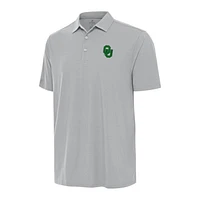 Men's Antigua Gray Oklahoma Sooners St. Patrick's Day Era Polo