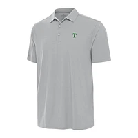 Men's Antigua Gray Tennessee Volunteers St. Patrick's Day Era Polo
