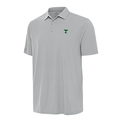 Men's Antigua Gray Tennessee Volunteers St. Patrick's Day Era Polo