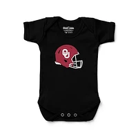 Infant Chad & Jake Black Oklahoma Sooners Logo Bodysuit