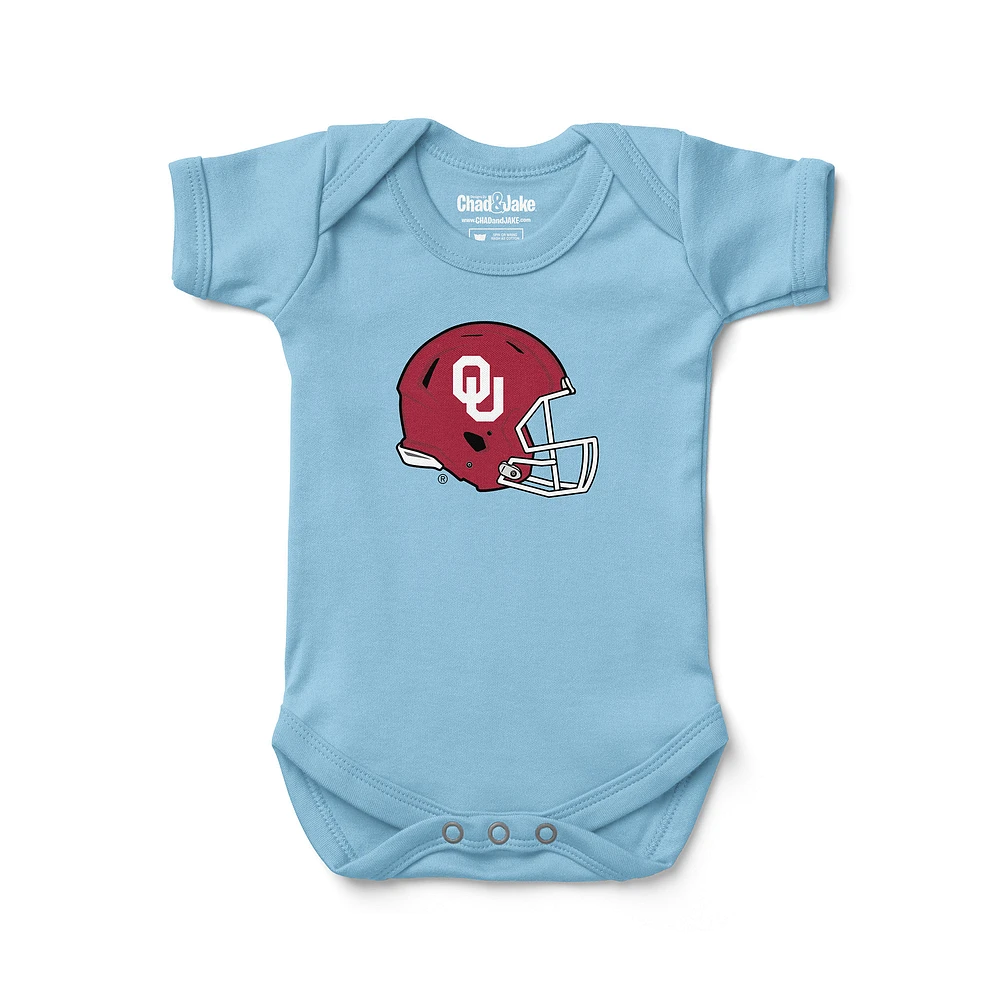 Infant Chad & Jake Light Oklahoma Sooners Logo Bodysuit