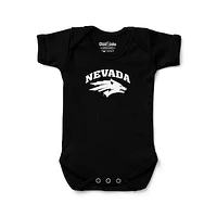 Infant Chad & Jake  Black Nevada Wolf Pack Logo Bodysuit