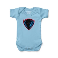Infant Chad & Jake Light Blue DePaul Demons Logo Bodysuit