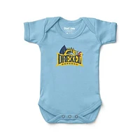 Infant Chad & Jake Light Drexel Dragons Logo Bodysuit