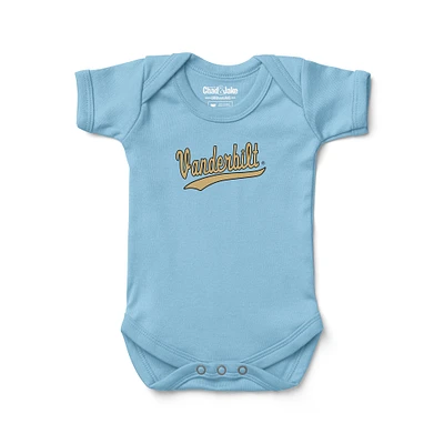 Infant Chad & Jake  Light Blue Vanderbilt Commodores Logo Bodysuit