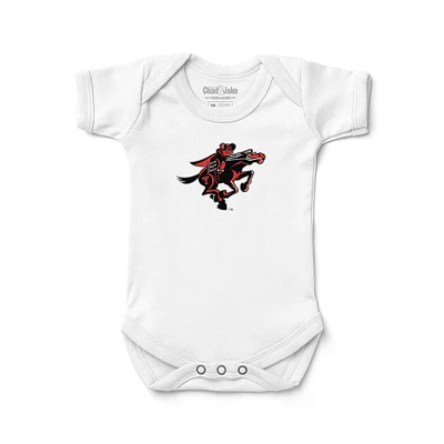 Infant Chad & Jake  White Texas Tech Red Raiders Logo Bodysuit