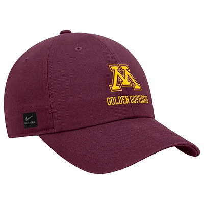 Men's Nike Maroon Minnesota Golden Gophers 2025 On-Field Club Adjustable Hat