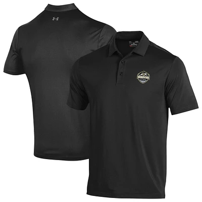 Men's Under Armour  Black CU Denver Lynx Performance Playoff Polo