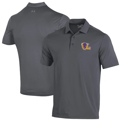 Men's Under Armour  Gray Lipscomb Bisons Performance Playoff Polo