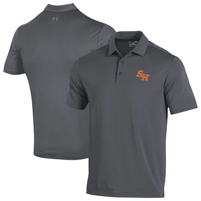 Men's Under Armour  Gray Sam Houston State Bearkats Performance Playoff Polo