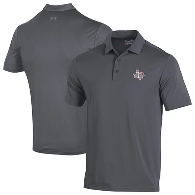 Men's Under Armour  Gray Texas Southern Tigers Performance Playoff Polo