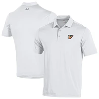 Men's Under Armour  White Texas-Rio Grande Valley Vaqueros Performance Playoff Polo