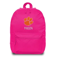 Chad & Jake  Pink Clemson Tigers Personalized Backpack