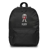 Chad & Jake  Black Alabama Crimson Tide Personalized Backpack