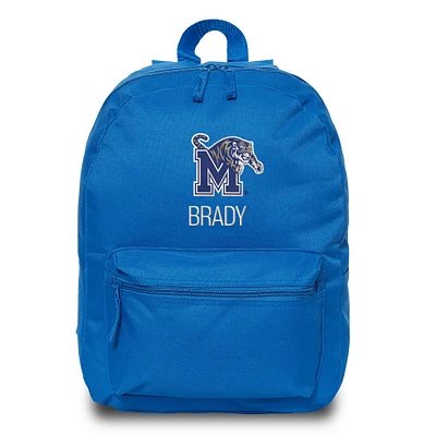 Chad & Jake  Blue Memphis Tigers Personalized Backpack