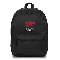 Chad & Jake Black Indiana Hoosiers Personalized Backpack