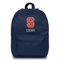 Chad & Jake  Navy Syracuse Orange Personalized Backpack