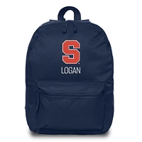 Chad & Jake  Navy Syracuse Orange Personalized Backpack