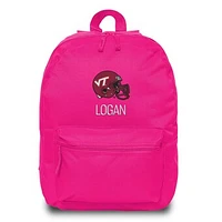 Chad & Jake  Pink Virginia Tech Hokies Personalized Backpack