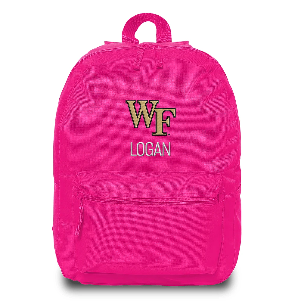 Chad & Jake Wake Forest Demon Deacons Personalized Backpack