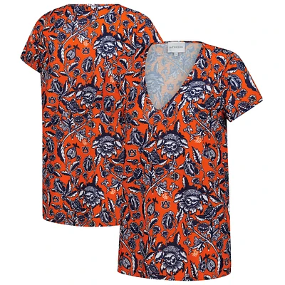 Women's Smith & Quinn Auburn Tigers Blake V-Neck T-Shirt