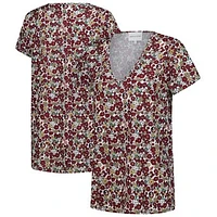 Women's Smith & Quinn Garnet Florida State Seminoles Blake V-Neck T-Shirt