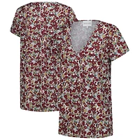 Women's Smith & Quinn Garnet Florida State Seminoles Blake V-Neck T-Shirt