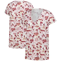 Women's Smith & Quinn White Florida State Seminoles Blake V-Neck T-Shirt