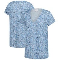 Women's Smith & Quinn Carolina Blue North Tar Heels Blake V-Neck T-Shirt