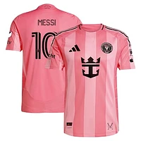 Men's adidas Lionel Messi Light Pink Inter Miami CF 2025 Euforia Authentic Player Jersey