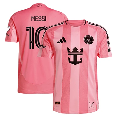 Men's adidas Lionel Messi Light Pink Inter Miami CF 2025 Euforia Authentic Player Jersey
