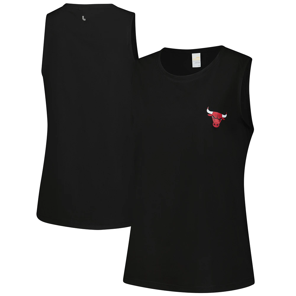 Women's Black Chicago Bulls Olivie Tank Top
