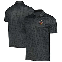 Men's Nike  Black Arnold Palmer Invitational Longleaf Performance Polo