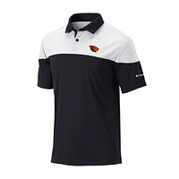 Men's Columbia Black Oregon State Beavers Omni-Wick Best Ball Polo